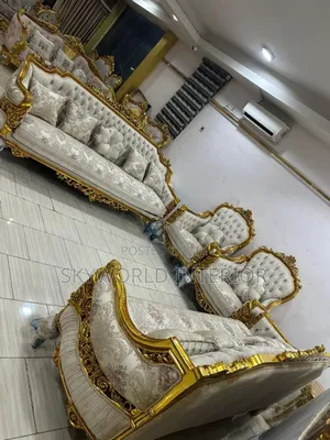 Royal Egyptian Sofa Set Chair