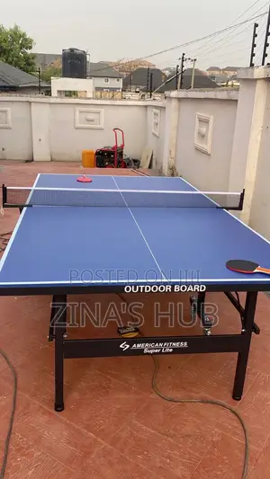 American Fitness Outdoor Fibre Table Tennis Board With Accessories
