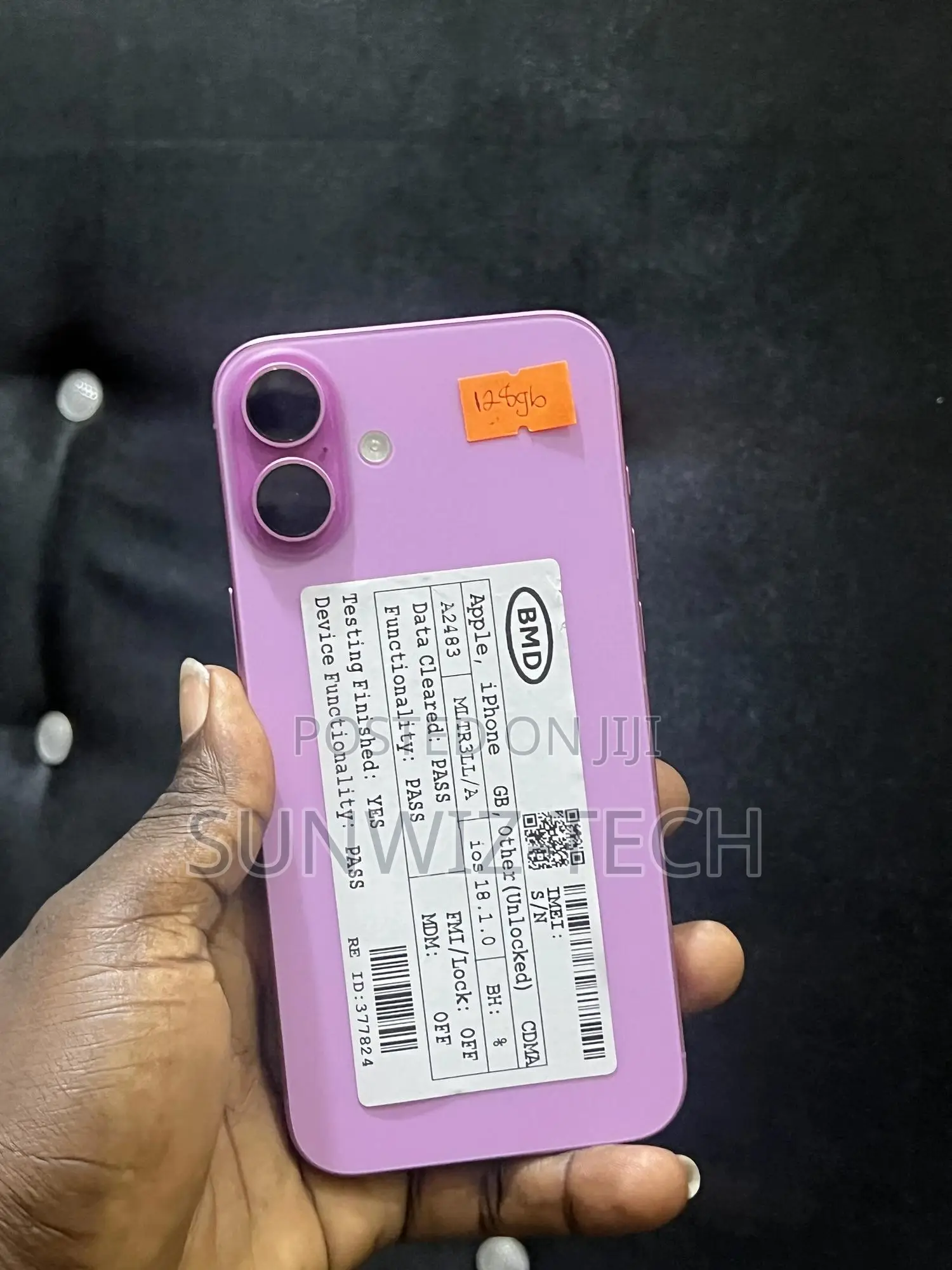 Apple iPhone 16 Plus 128 GB Pink
