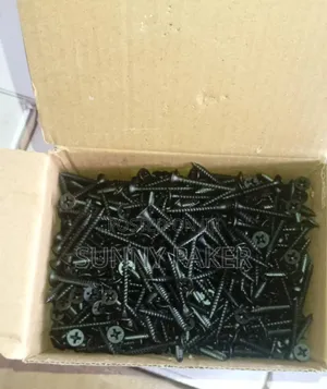Black Screw and White Screws