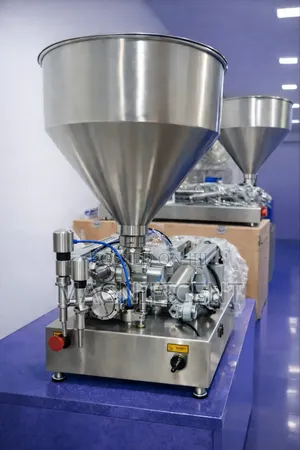 Premium Double Nozzle Liquid Paste Filling Machine – Heavy Duty Indu