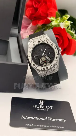 Hublot Engraved Classic Wristwatch