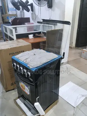 Polystar 4‐Gas Standing Cooker (Tempered Glass Top)