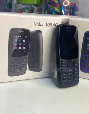 New Nokia 106 Black