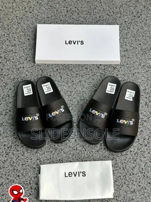 Levi’S June Batwing Pu Sliders – Original