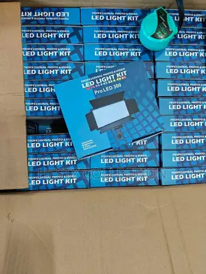 Portable Led 300 Pro Led Light With Phone Clip and Tripod for Girlies