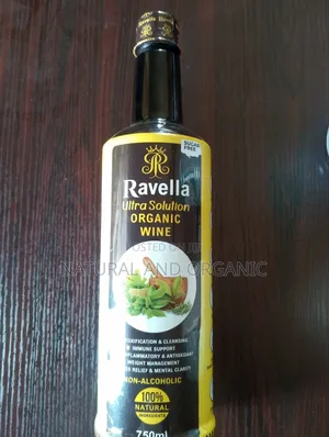 Ravella Ultra Solution Organic Wine Helps With Digestion