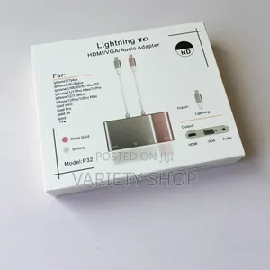 Lightning to Hdmi/Vga/Audio Adapter