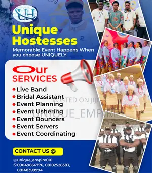 Event Ushers for Occasions in Ibadan.