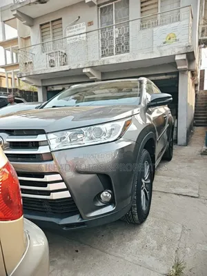 Toyota Highlander XLE 4x4 V6 (3.5L 6cyl 8A) 2017 Gray