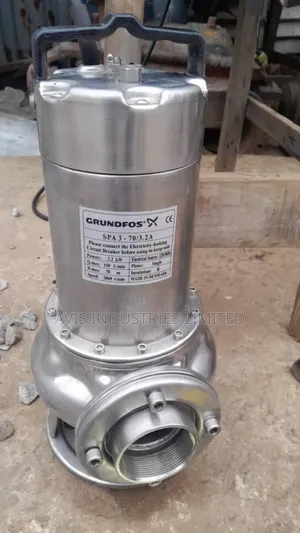 3hp Grundfos Stainless Sewage Pump