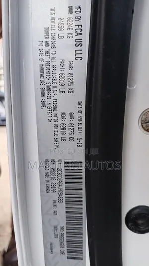 Dodge Challenger 2018 White