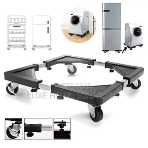 Movable Adjustable Base for Refrigerator/ Washing Machine