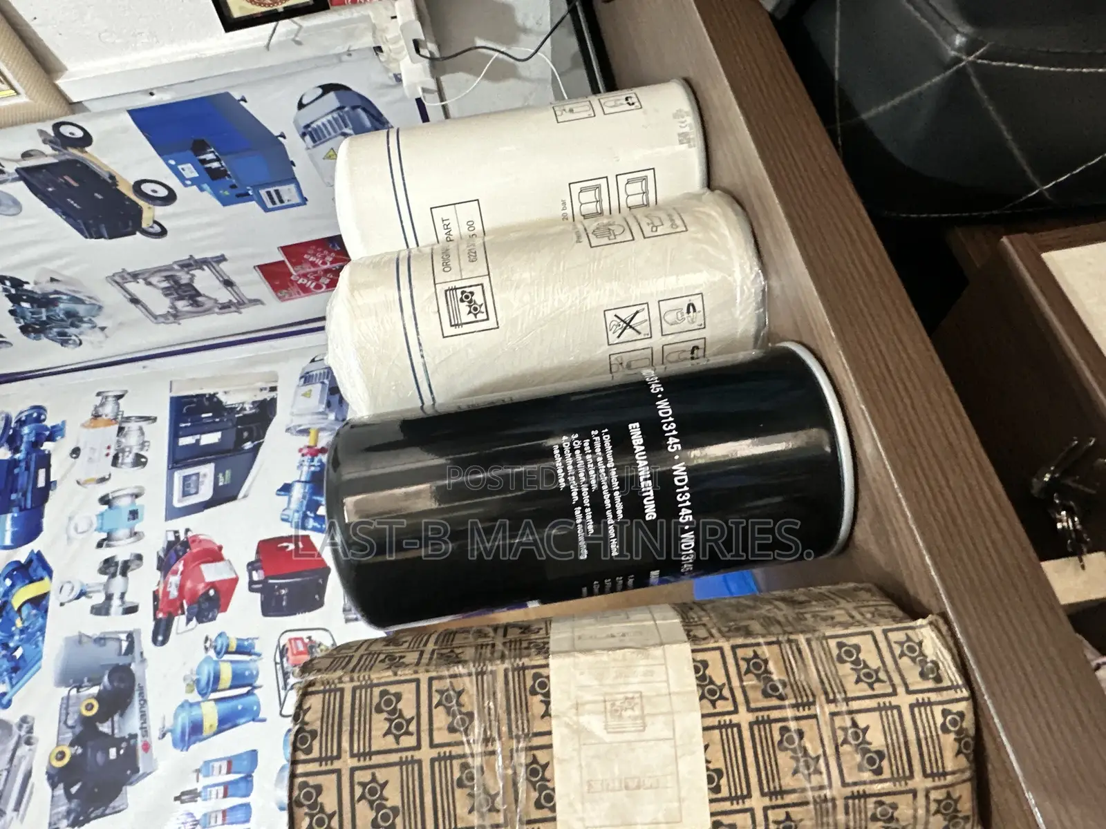 Oil Filter for Screw Compressor.