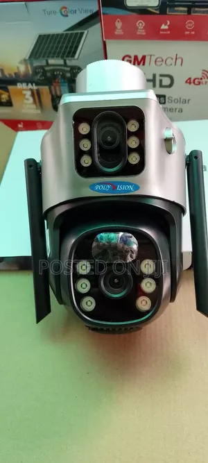 P6a Dual Len's Solar Cameras