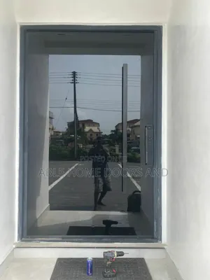 150 by 240 Pivot Security Door Made by Me