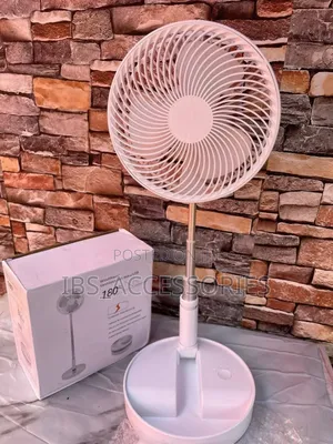 Long Pole Rechargeable Fan