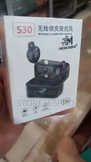 Double Wireless Microphone Noise Cancellation Clip-on Mic For Phones