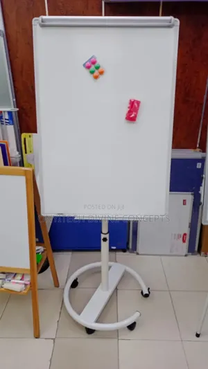 White Board 4ft by 3ft With Stand