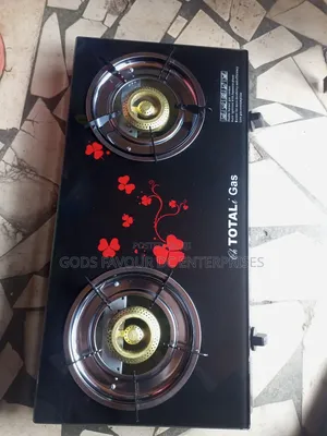 Total Autor Ignition Gas Cooker Glass