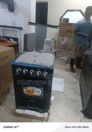 Polystar 50x50 Gas Cooker With 4 Burners and Oven
