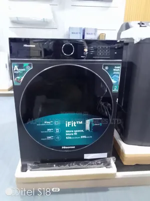 Hisense Washing Machine 12kg Black Colour