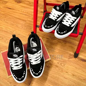 Original Vans Knu Skool Pearls Black Sneakers