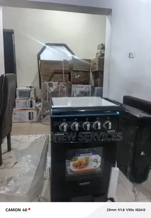 Polystar 50x50 Domestic Gas Cooker 4 Rings