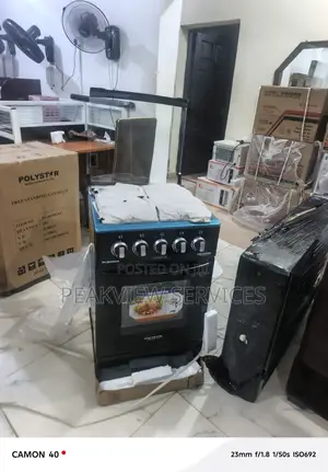 Polystar Gas Cooker 50x50 Size With Oven