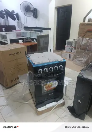4 Burner Gas Cooker 50x50 Frame Polystar