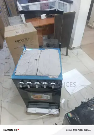 50x50 Polystar Gas Range Four Burner Type