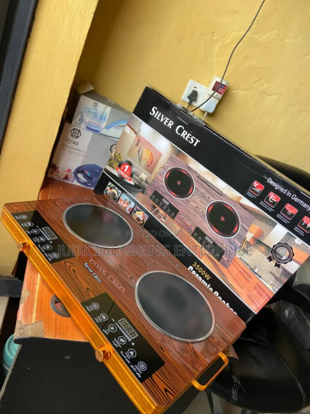 Silver Crest Double Electric Burner