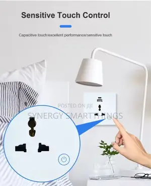 Tuya Zigbee Smart Single Socket Black and White Color