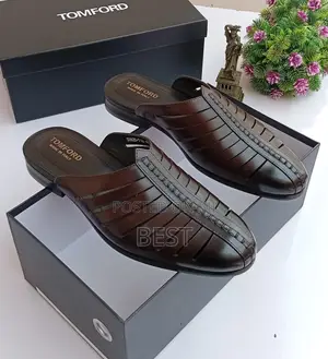 Classic Men’S Italian Luxury Pure Leather Half Shoe