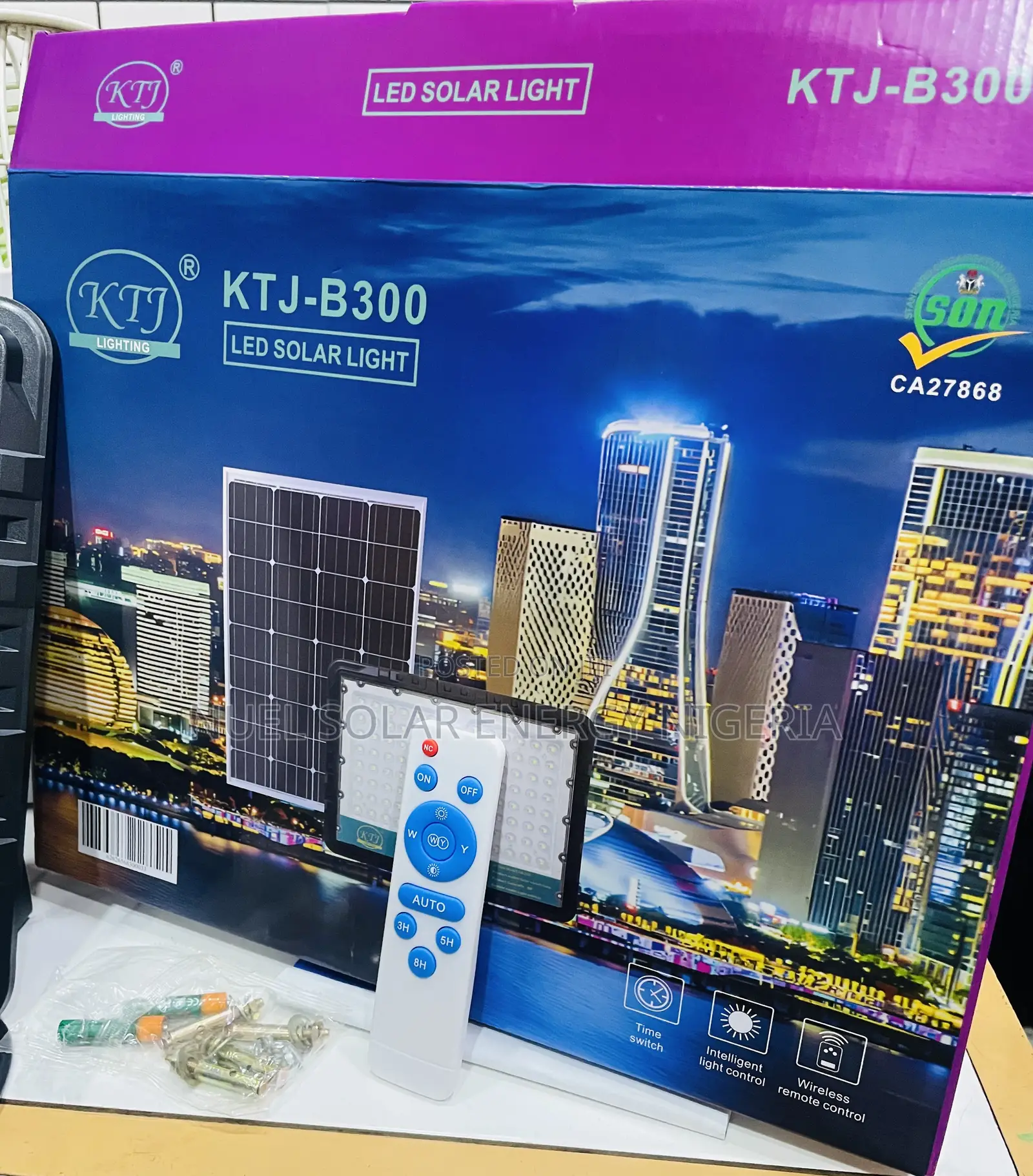 KTJ - B300 Led Solar Light