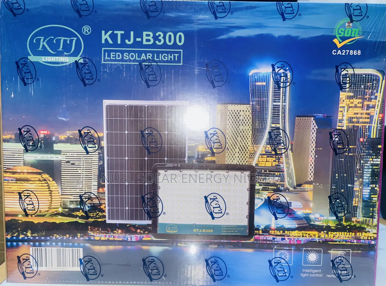 KTJ - B300 Led Solar Light