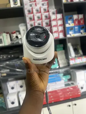 Hikvision Colorvu Indoor Analogue Dome Camera With Audio