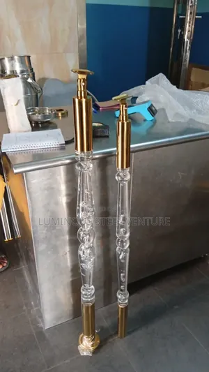Get Your Crystal Handrail From Luminous Steel Venture