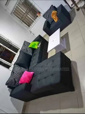 L Shape Parlour Sofa Without Table