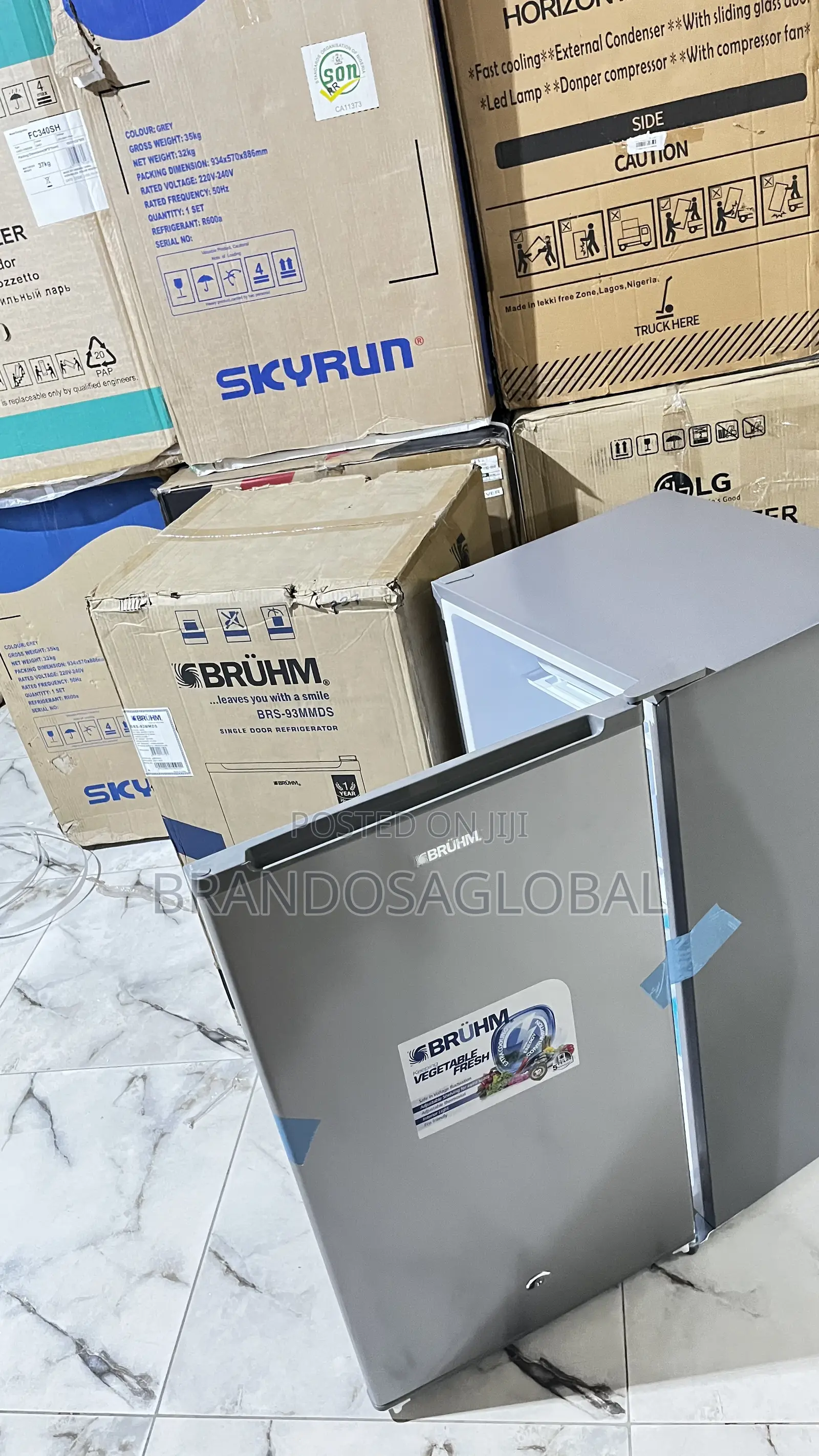Bruhm 90l Stable Temperature Fridge Brs93mmds