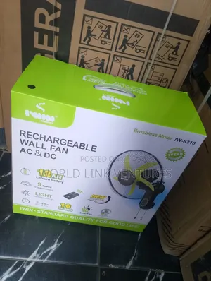 Iwin Wall Fan Model:Iw2216
