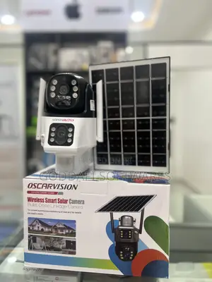 Oscarvision Dual Lens 4g Solar Camera | Goddafi Stores