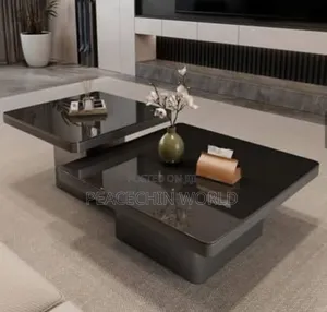 2in1 Glass Centre Table