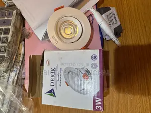 Derik 3w Led Recessed Downlight – Warm White Ceiling Spot Light