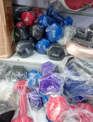 Mini Plastic Dumbbells