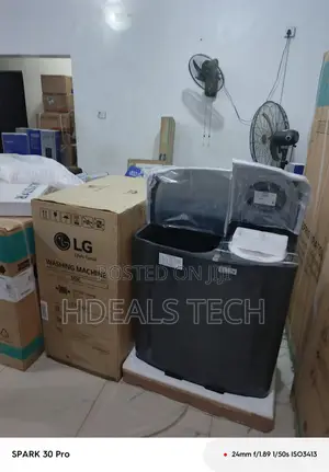 Lg High Efficiency Top Load Washing Machine With Smart Motion