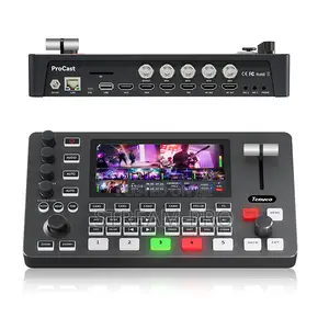 Tenveo Tevo-Pc500 Broadcast Control Keyboard Video Mixer Switcher