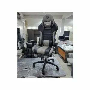 Black and Gray Gaming Chair