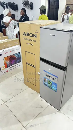 Aeon 138l Premium Double Door Fridge Art-138g