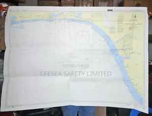 British Admiralty Nautical Chart 1385 Cotonou To Pennington River